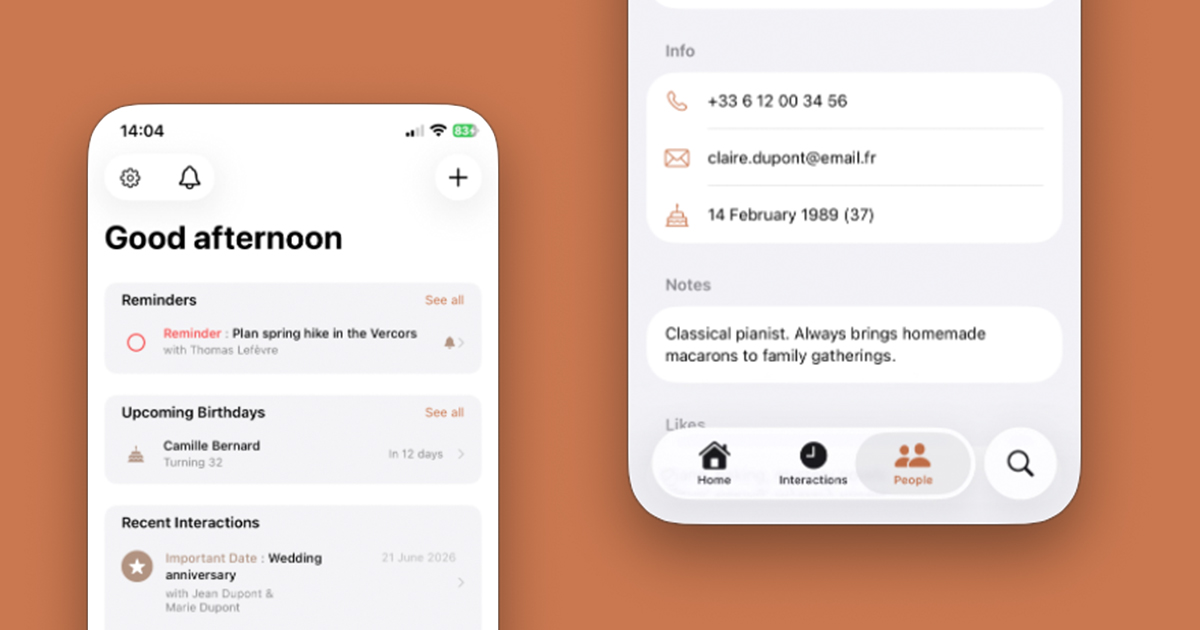 Beloved app concept cover image representing thoughtful hosting, personal memory, and care for loved ones.
